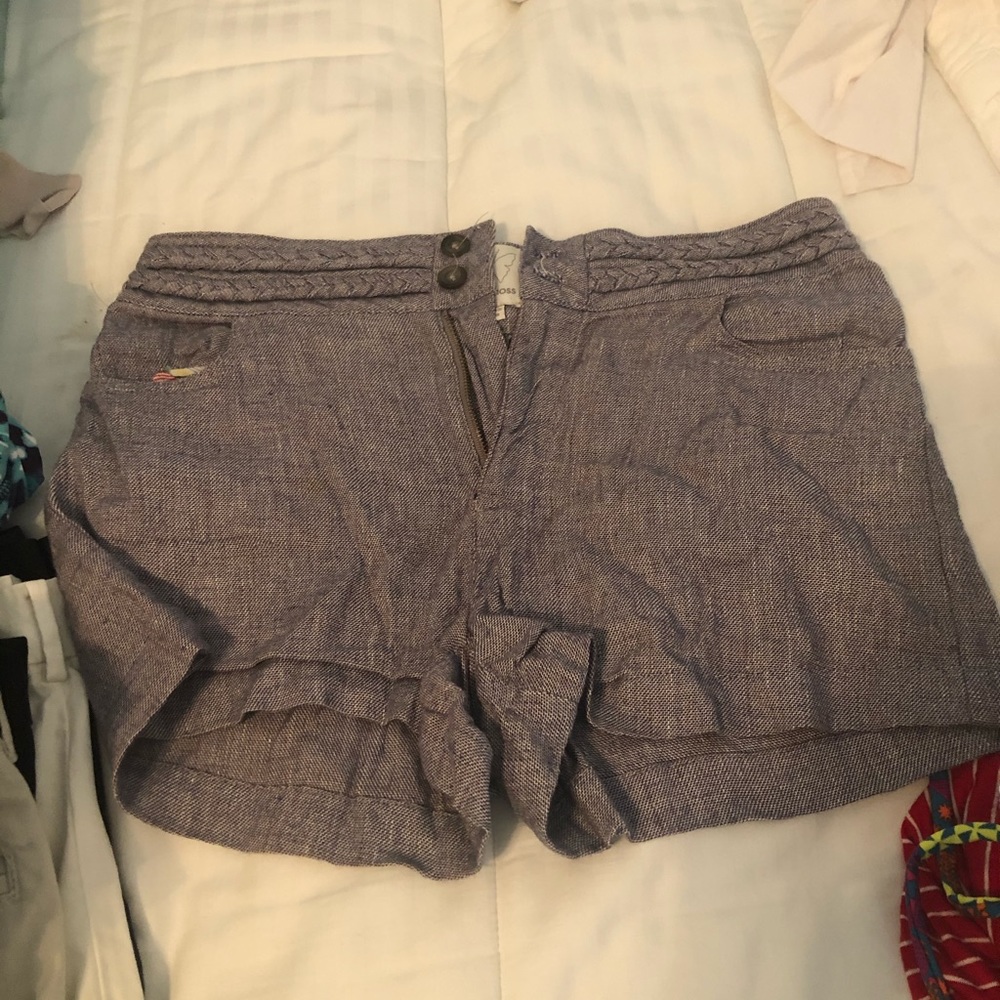 Ella moss chambray short